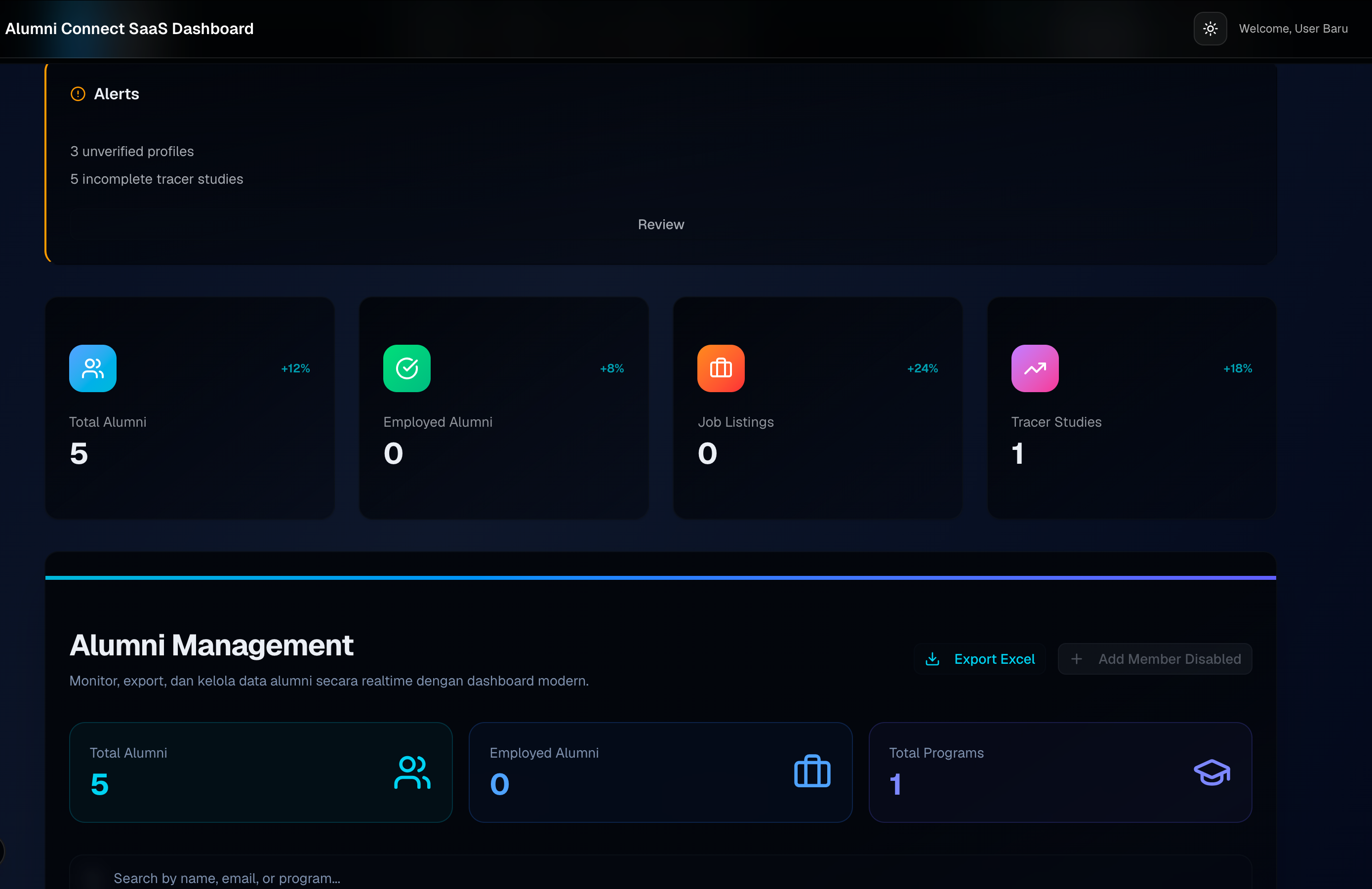 Alumni Connect App